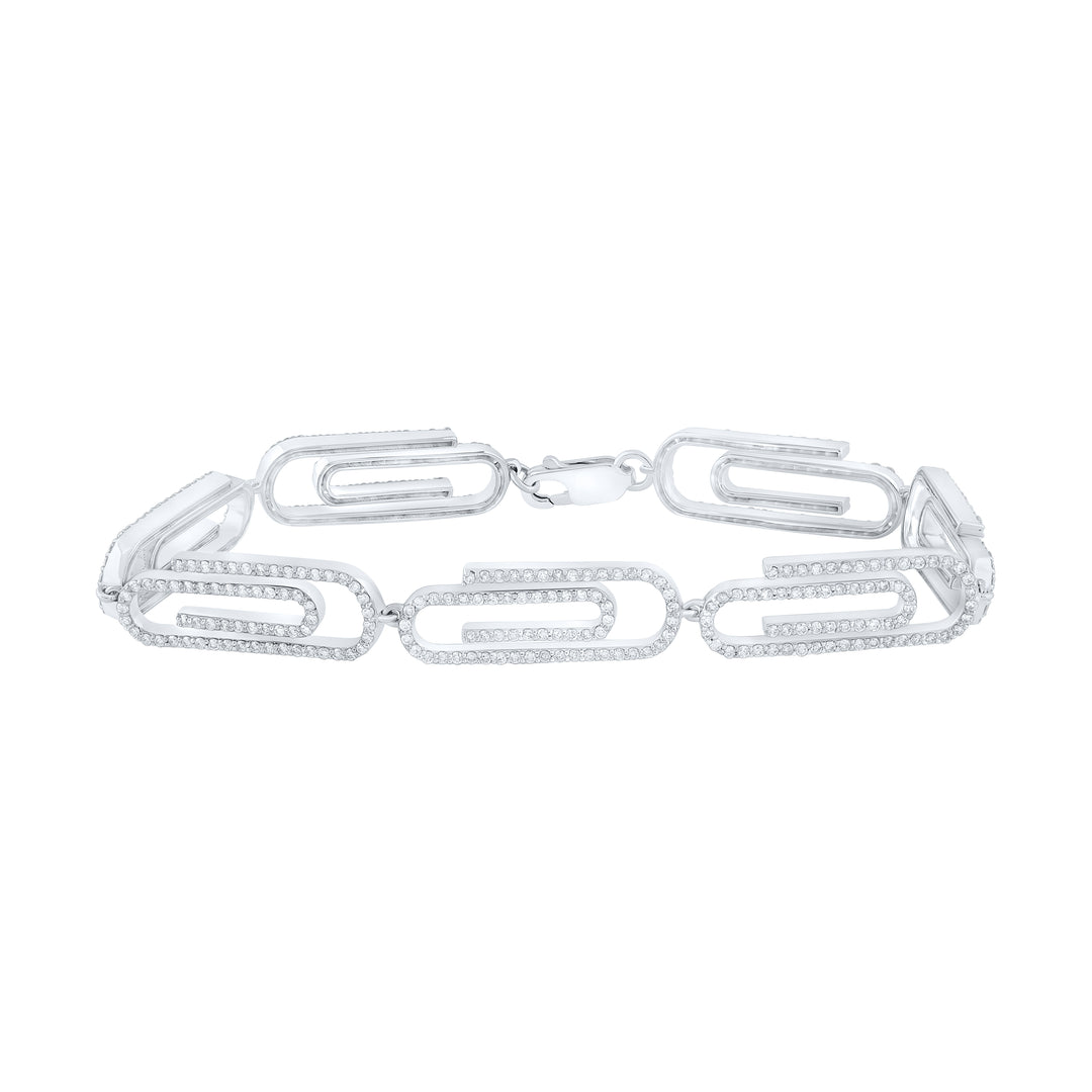 3 1/3CTW-DIA CN FASHION BRACELET (8.50 INCH)