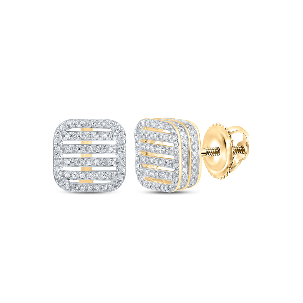 3/4CTW-DIA P1P2 FASHION CUSHION EARRING