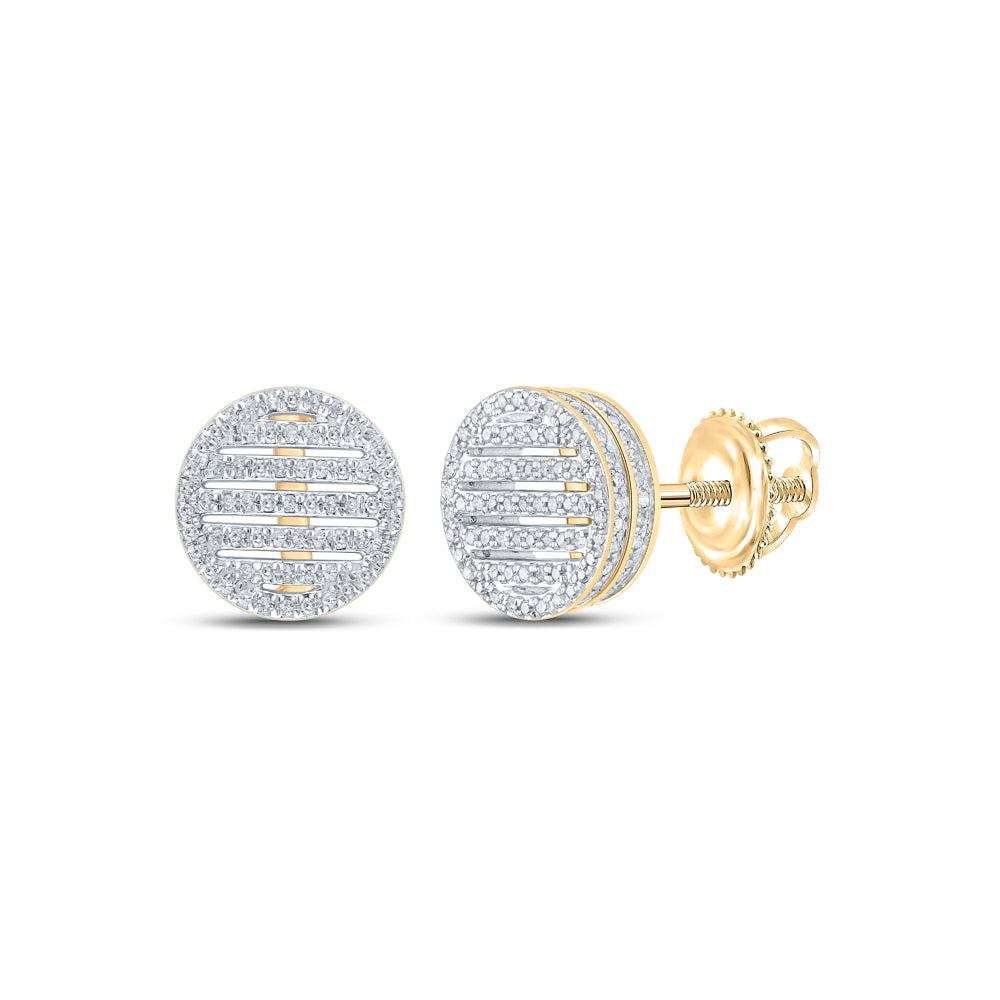 3/4CTW-DIA P1P2 FASHION ROUND EARRING