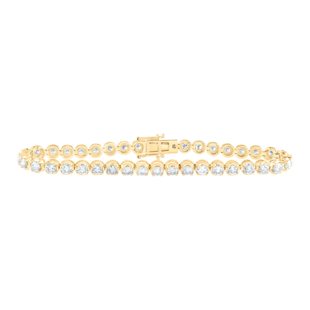 5CT-DIA NK TENNIS BRACELET(7 INCH)