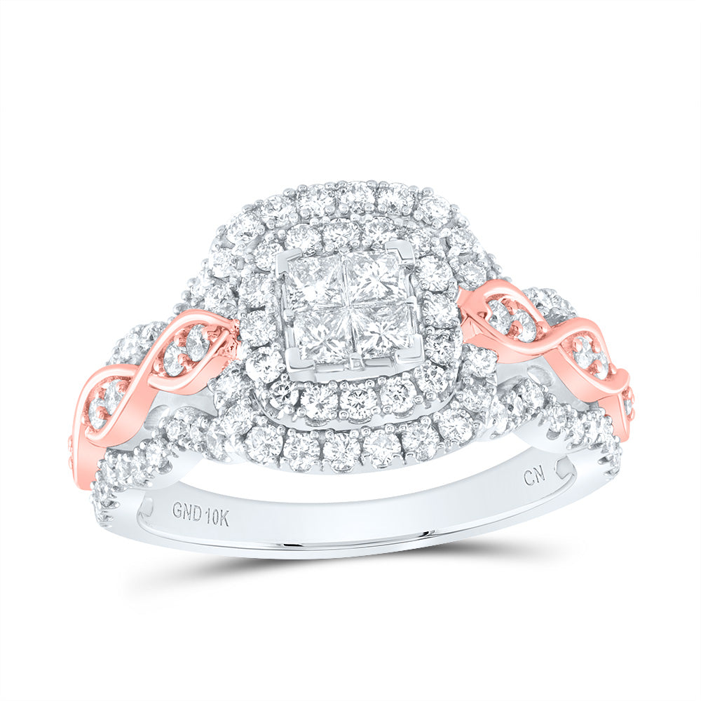 1CTW-DIA CN TESSERA BRIDAL RING