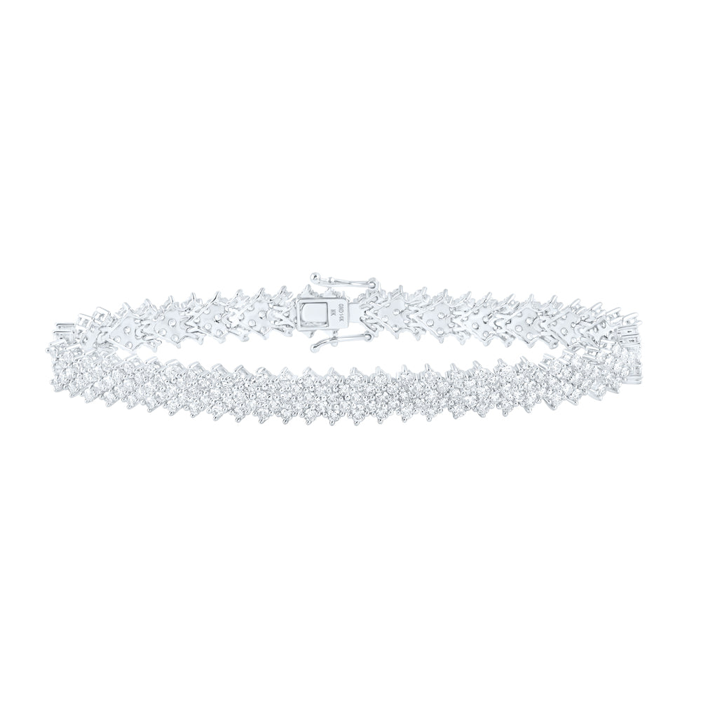 6 3/4CTW-DIA NK BRACELET