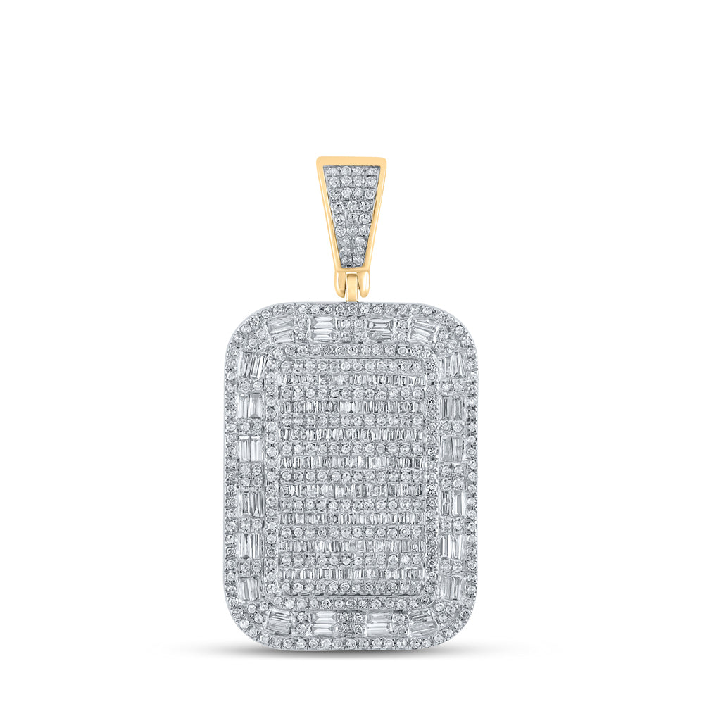 2CTW-DIA P1P2 MENS CHARM
