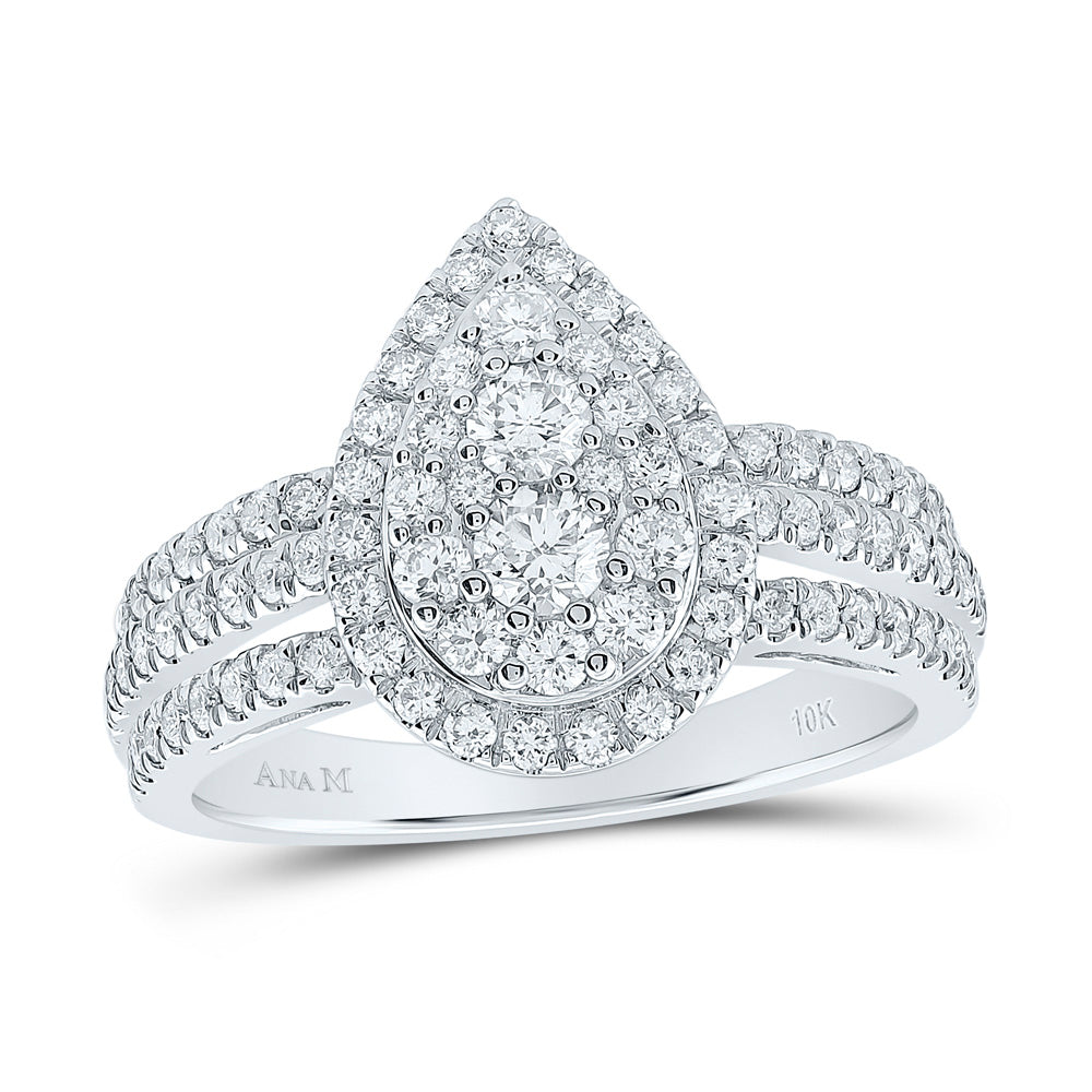 1 CTW-DIA ANA M FASHION RING