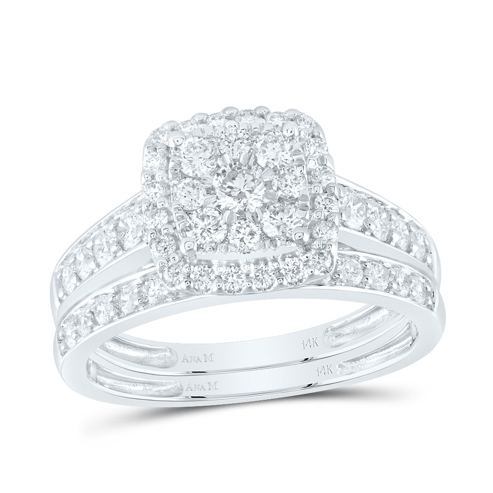 1 CTW-DIA ANA M BRIDAL SET