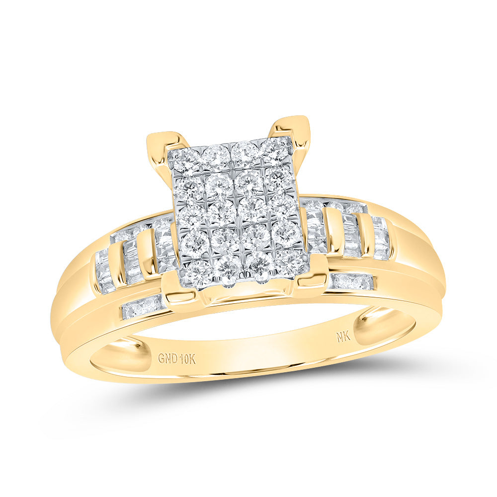 1/2CTW-DIA NK FASHION RING S-5