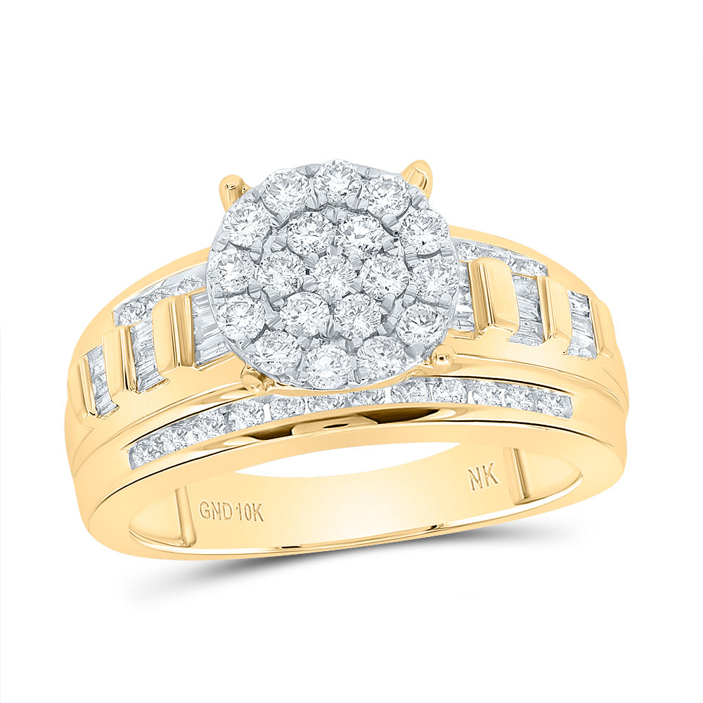1CTW-DIA NK FASHION RING S8
