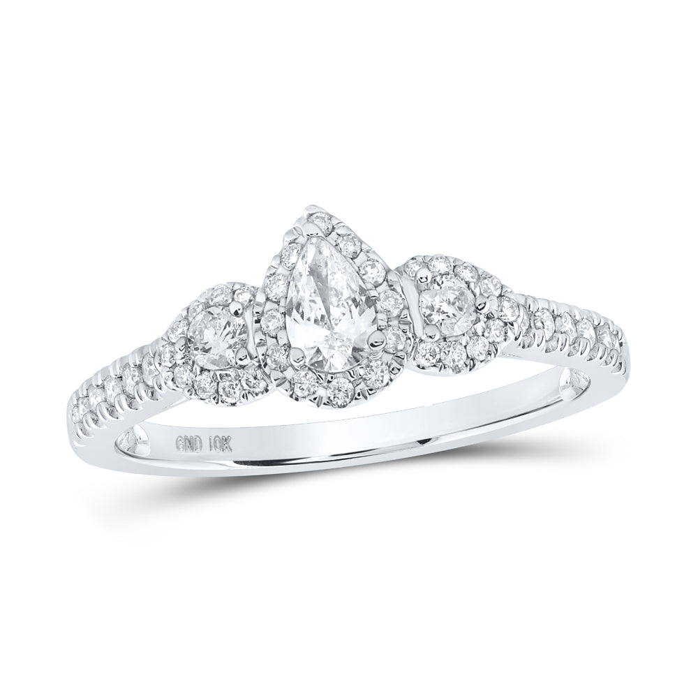 1/2CTW-DIA CN BRIDAL RING