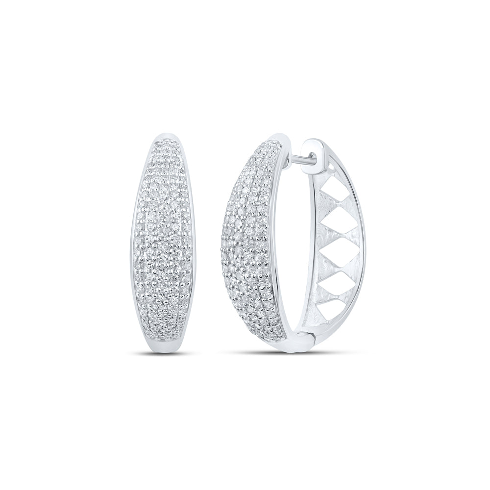 1CTW-DIA CN FASHION HOPPS EARRING