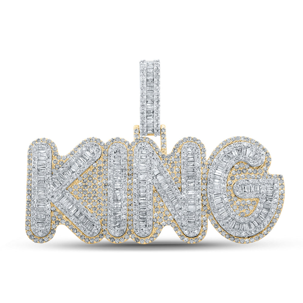 5 1/4CTW-DIA NK KING MENS CHARM