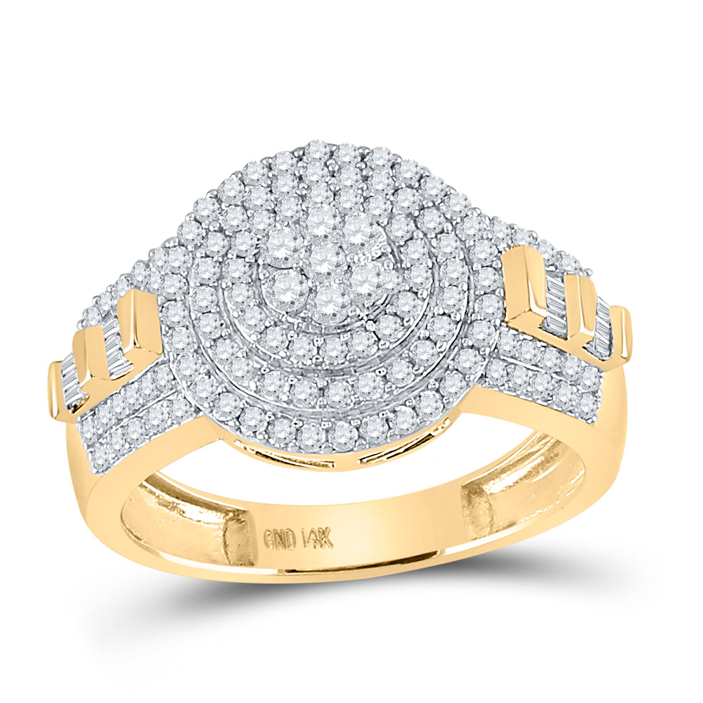 1 1/5CTW-DIA CN MENS RING