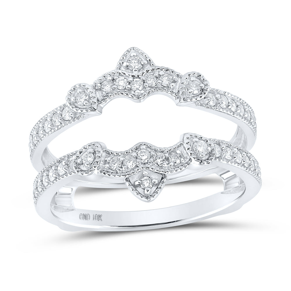 1/3CTW-DIA CN ENHANCER RING