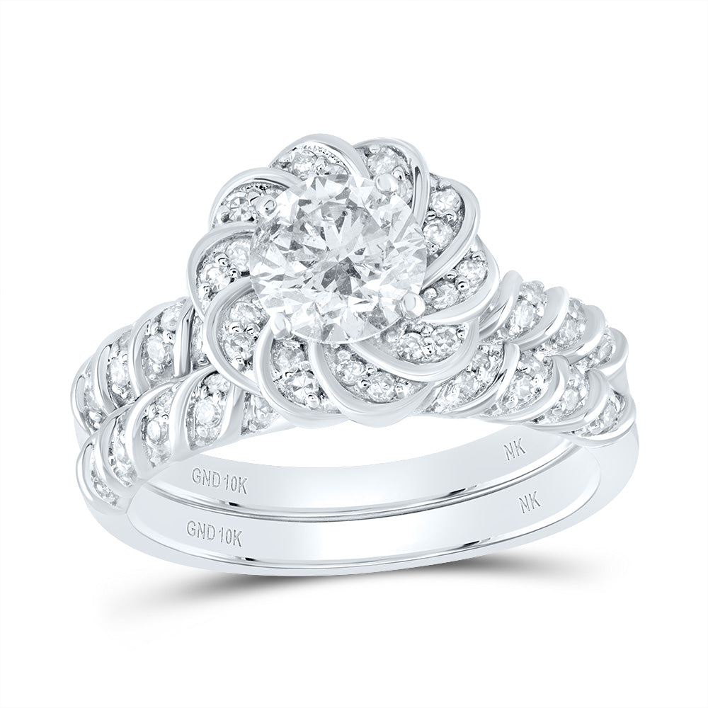 1 3/8CTW-DIA NK 1CT-CSUP BRIDAL SET