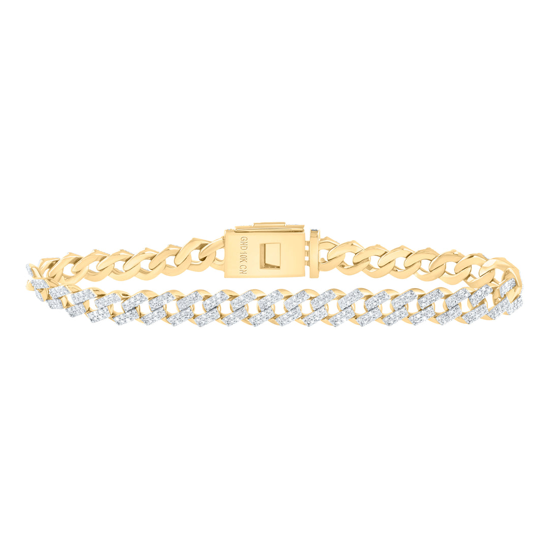 2CTW-DIA CN LADIES BRACELET (7 INCH)