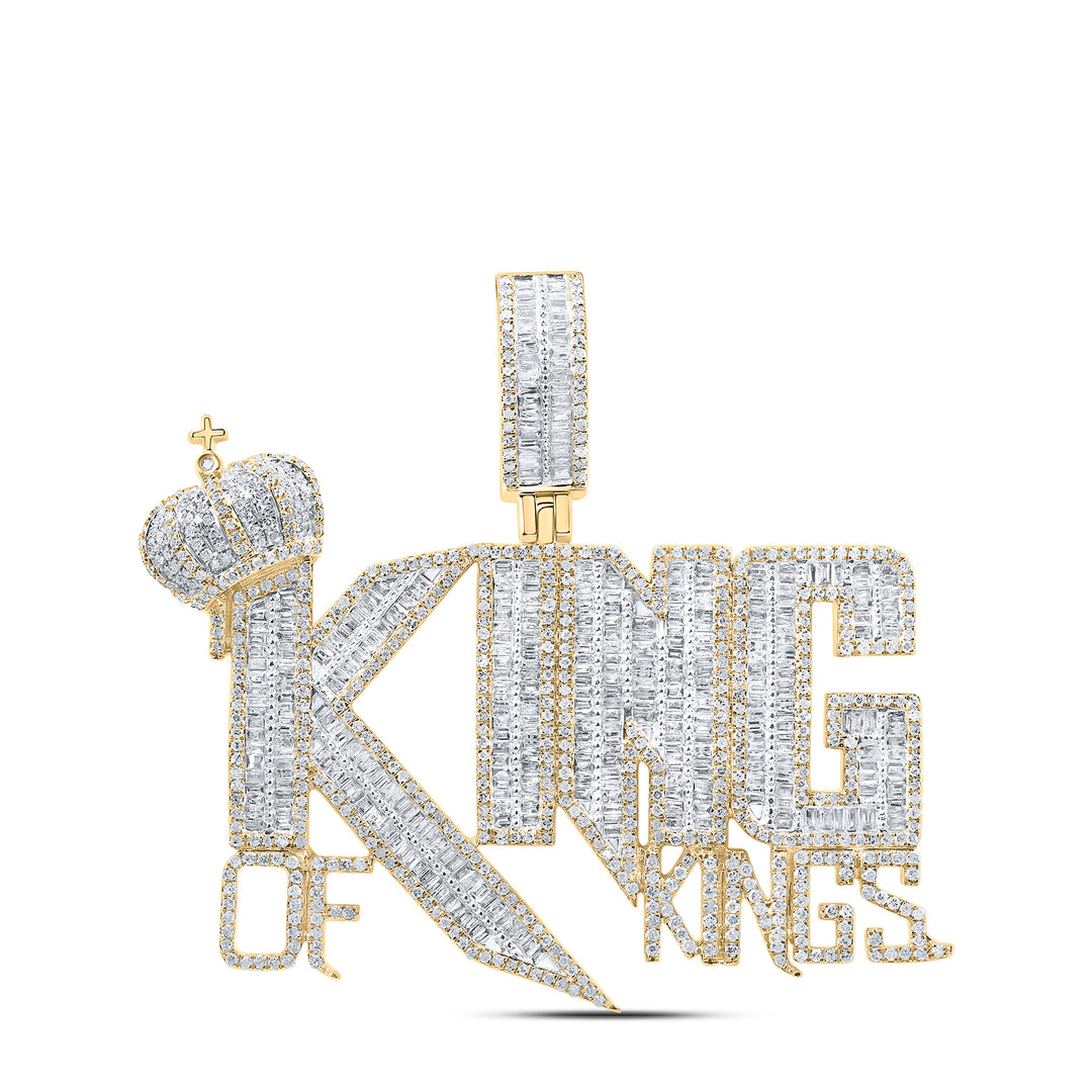 4 CTW-DIA P1P2 KING OF KINGS MENS CHARM