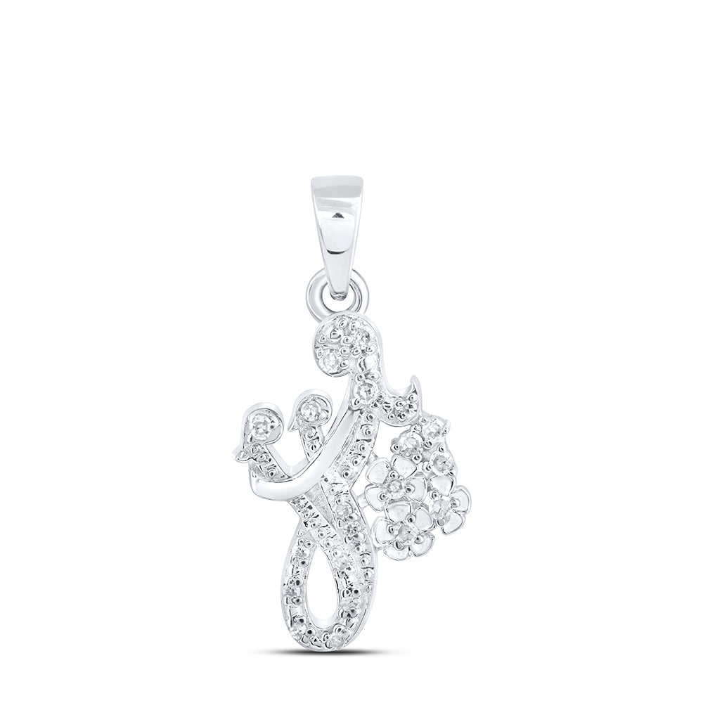 1/12CTW-DIA NK MOM PENDANT