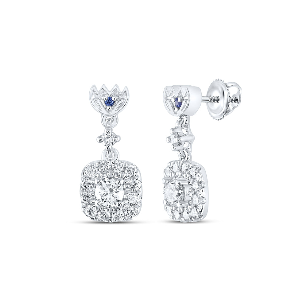1/2CTW-DIA ANA M DANGLING EARRING