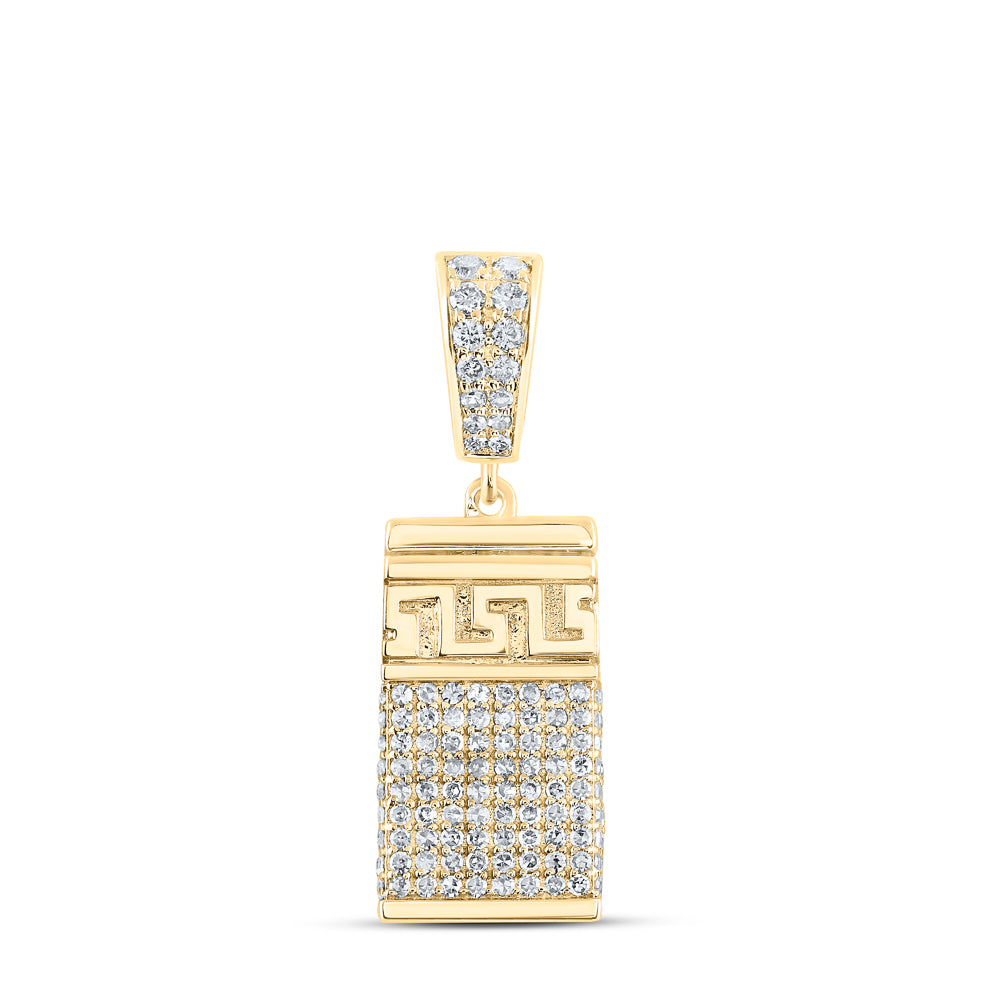 1 1/3CTW-DIA NK URN PENDANT