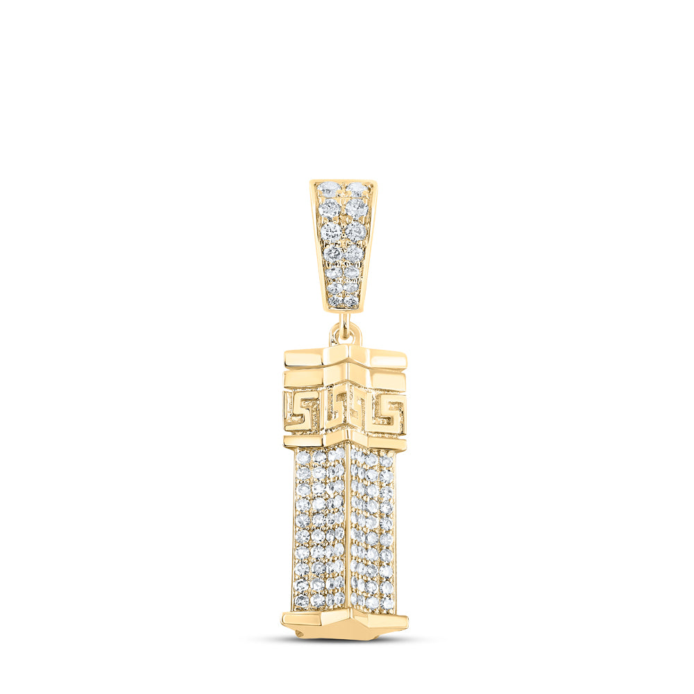 1 3/8CTW-DIA NK URN PENDANT