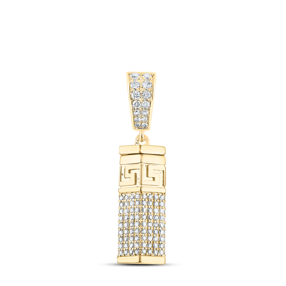 7/8CTW-DIA NK URN PENDANT