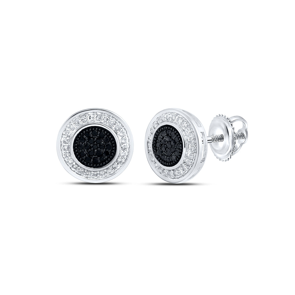 1/4CTW-DIA NK ROUND SHAPE EARRING