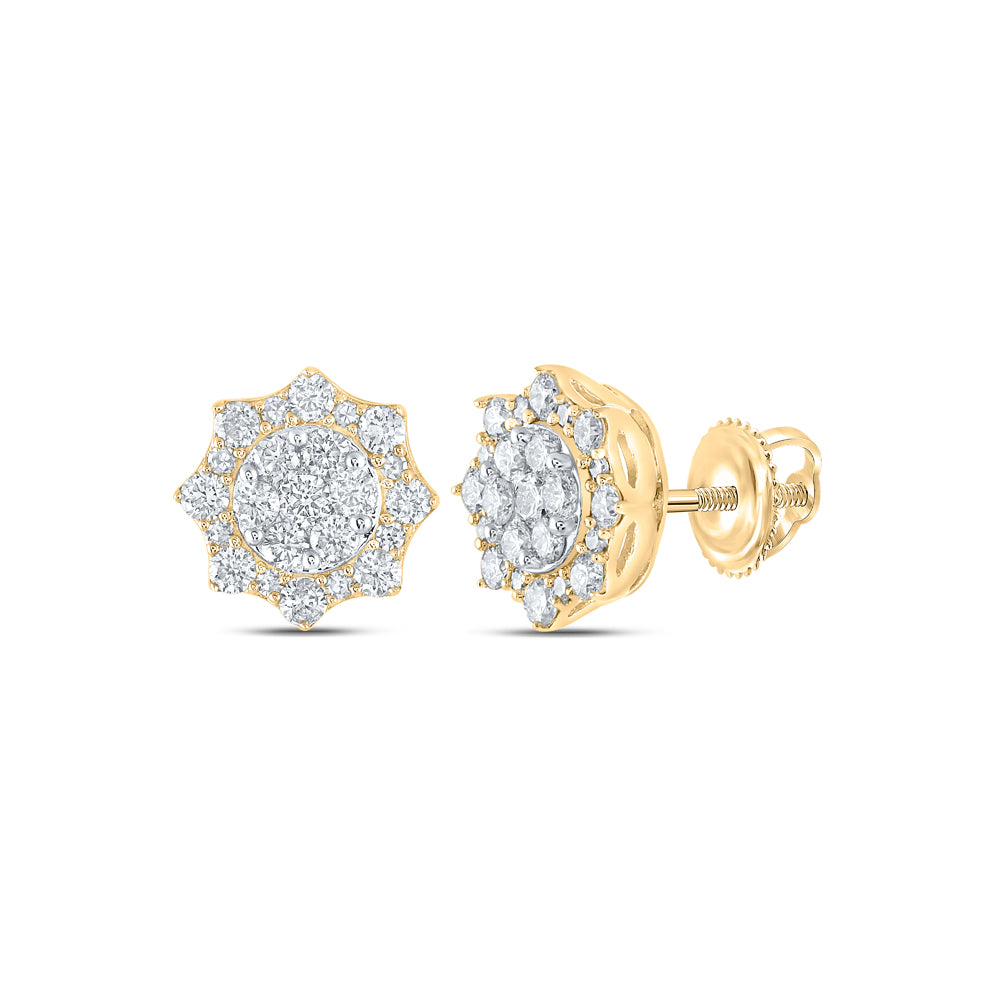 3/4CTW-DIA NK EARRING