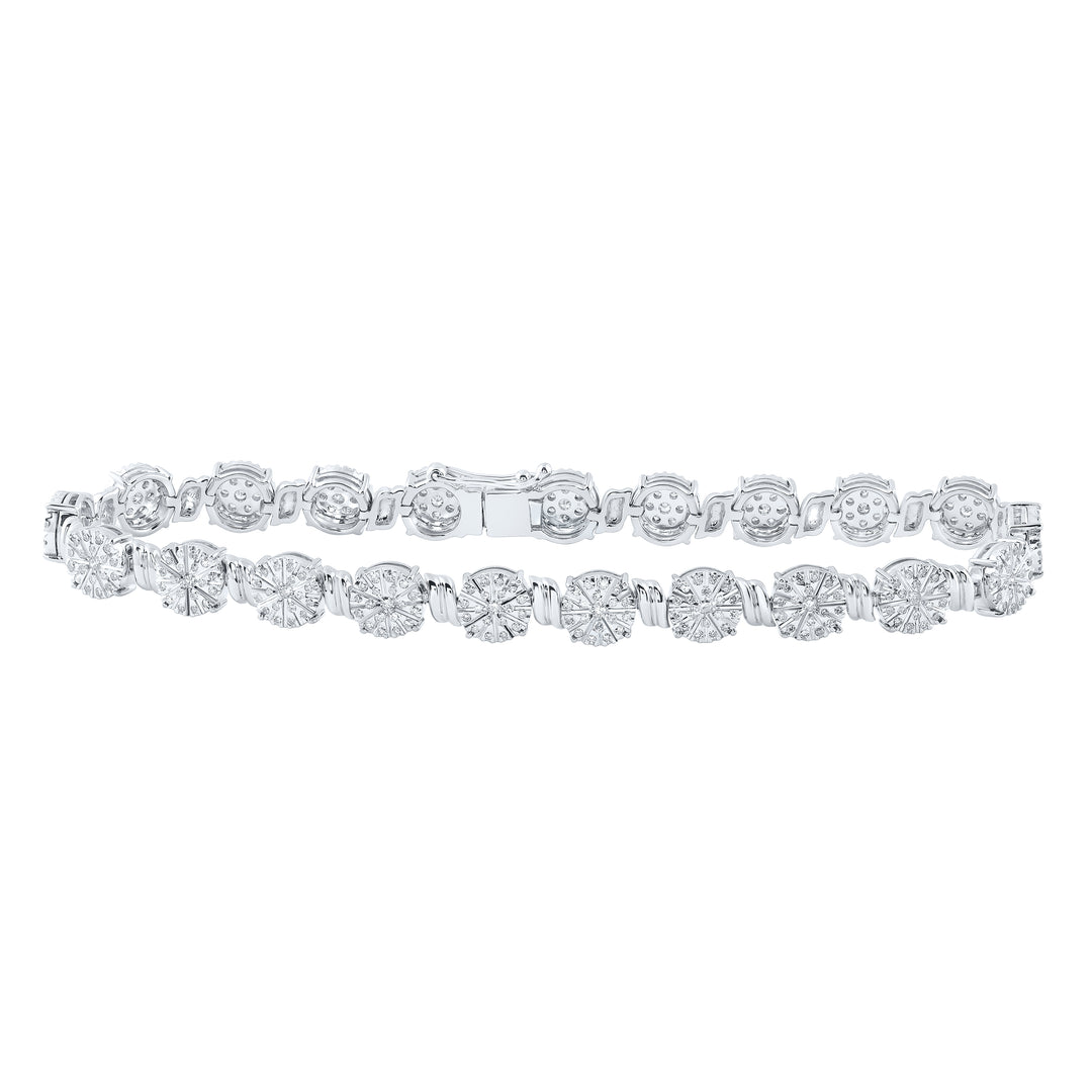 1CTW-DIA NK BRACELET (7 INCH)