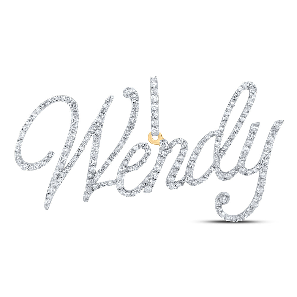 1CTW-DIA P1 "Wendy" INITIAL PENDANT