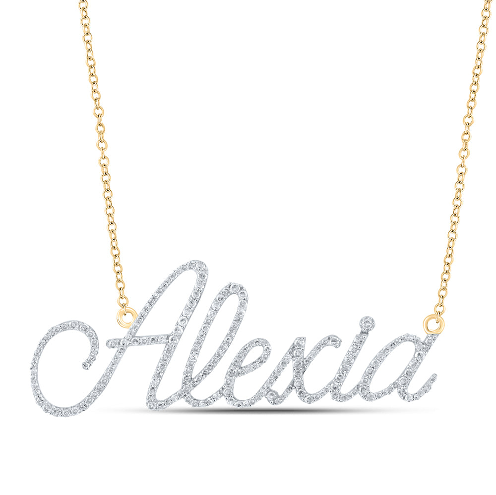 7/8CTW-DIA P1 "Alexia" NECKLACE