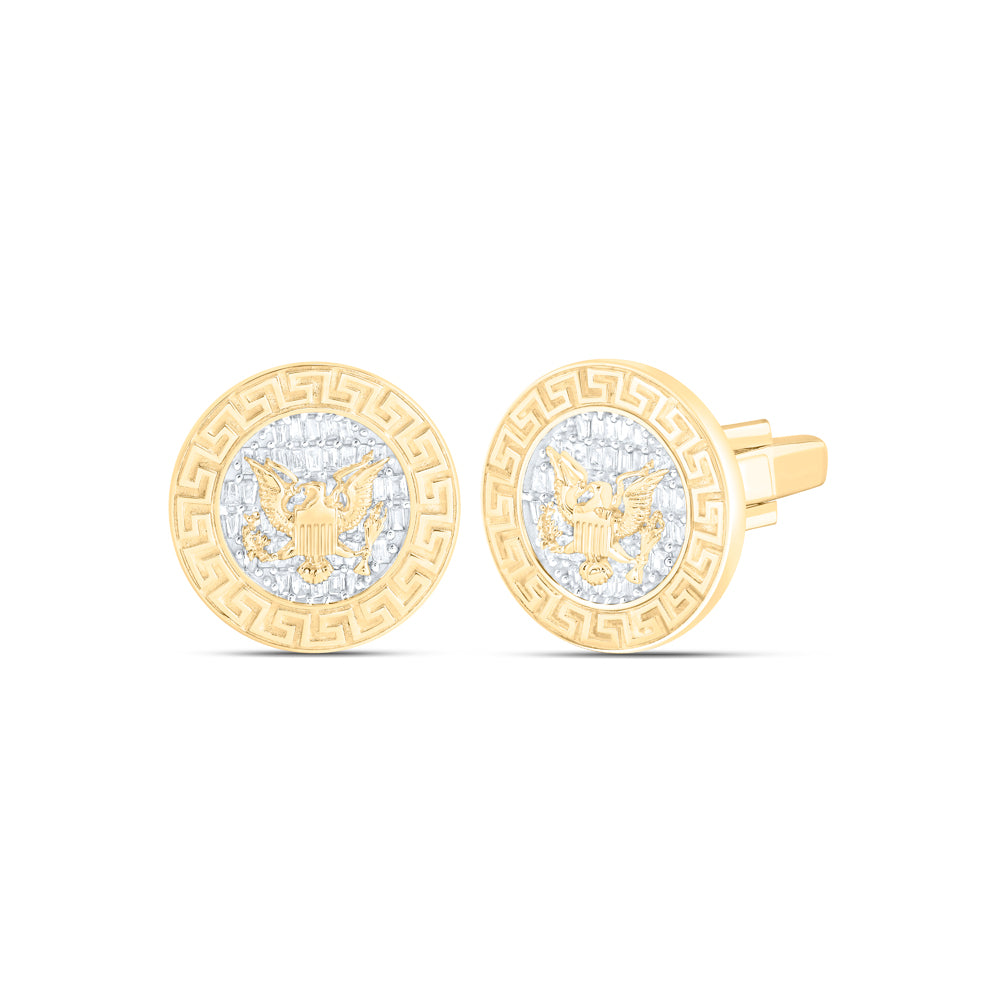 1/3CTW-DIA CUFF LINK