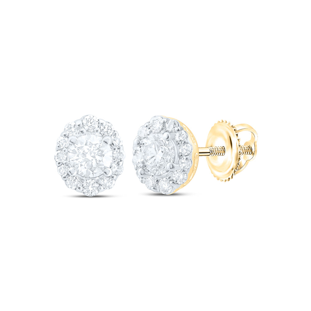 1/2CTW-DIA NKE FASHION ROUND EARRING