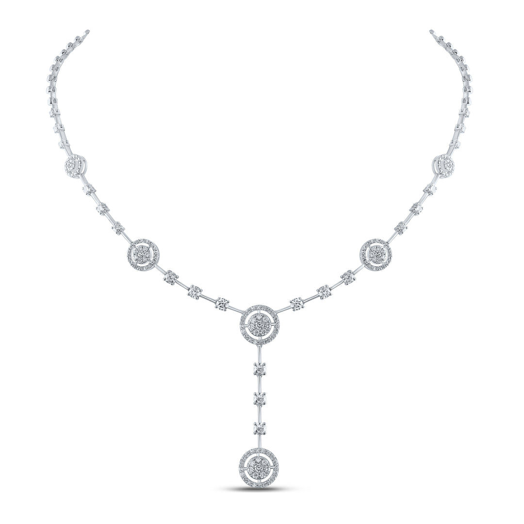 2 1/2CTW-DIA NKE FASHION NECKLACE (16 INCH)
