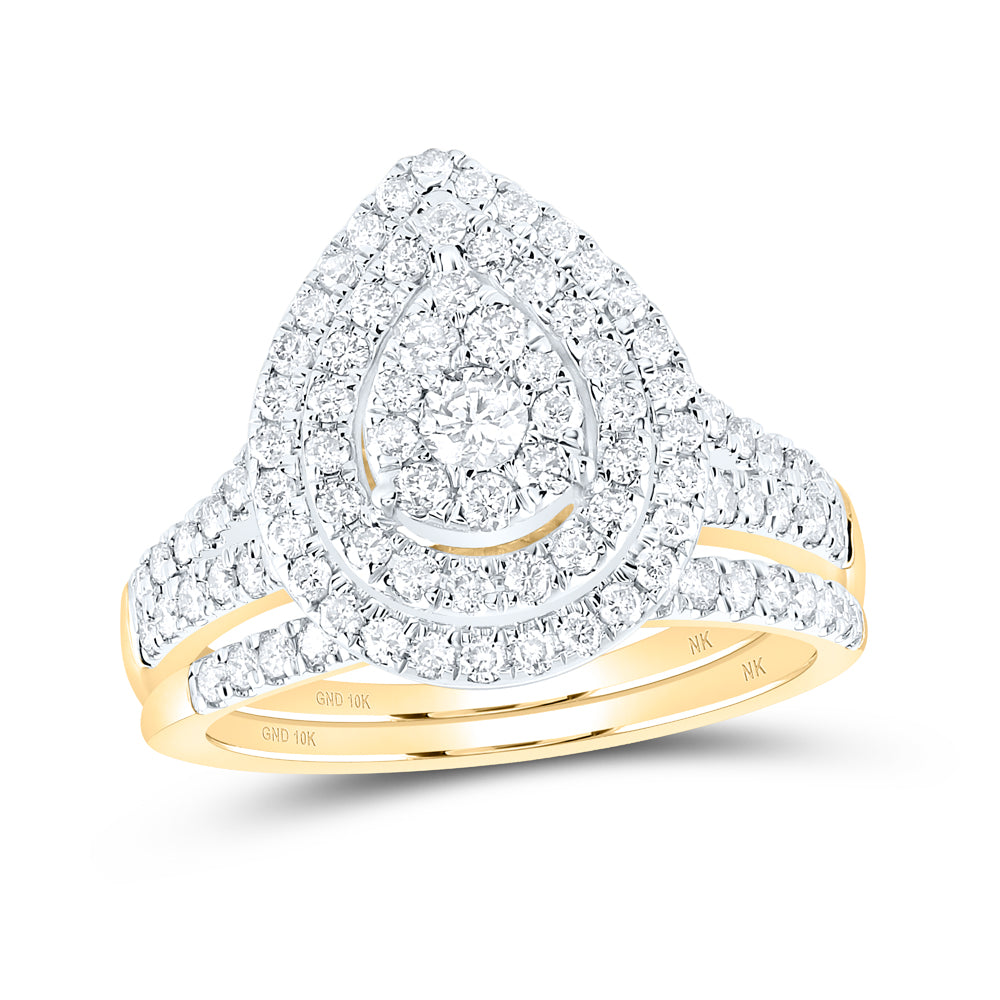 1CTW-DIA NK FASHION BRIDAL SET