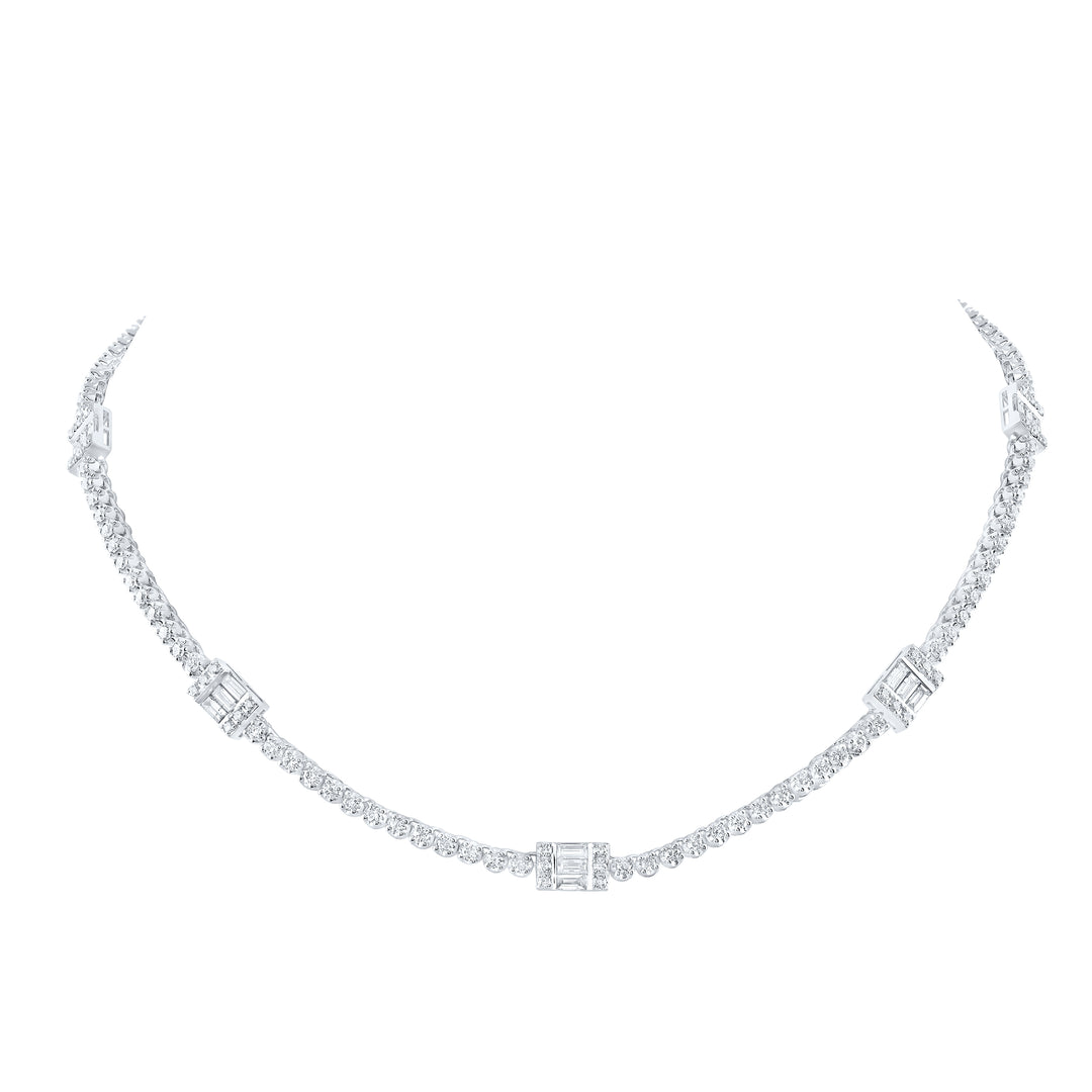 5 3/4CTW-DIA NKE FASHION NECKLACE (16-INCH)