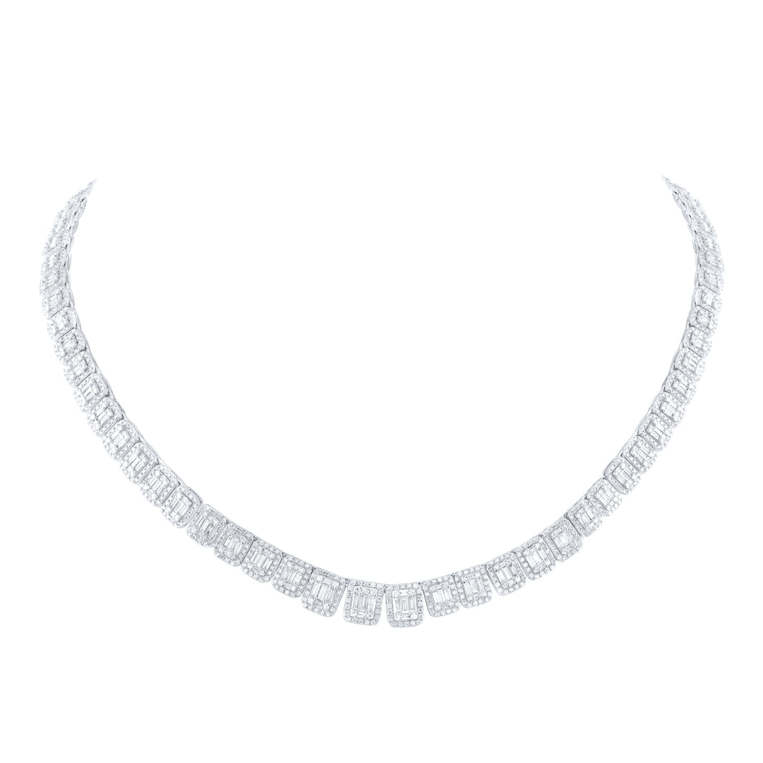 7 7/8CTW-DIA ANA M LADIES CHAIN (17 INCH)
