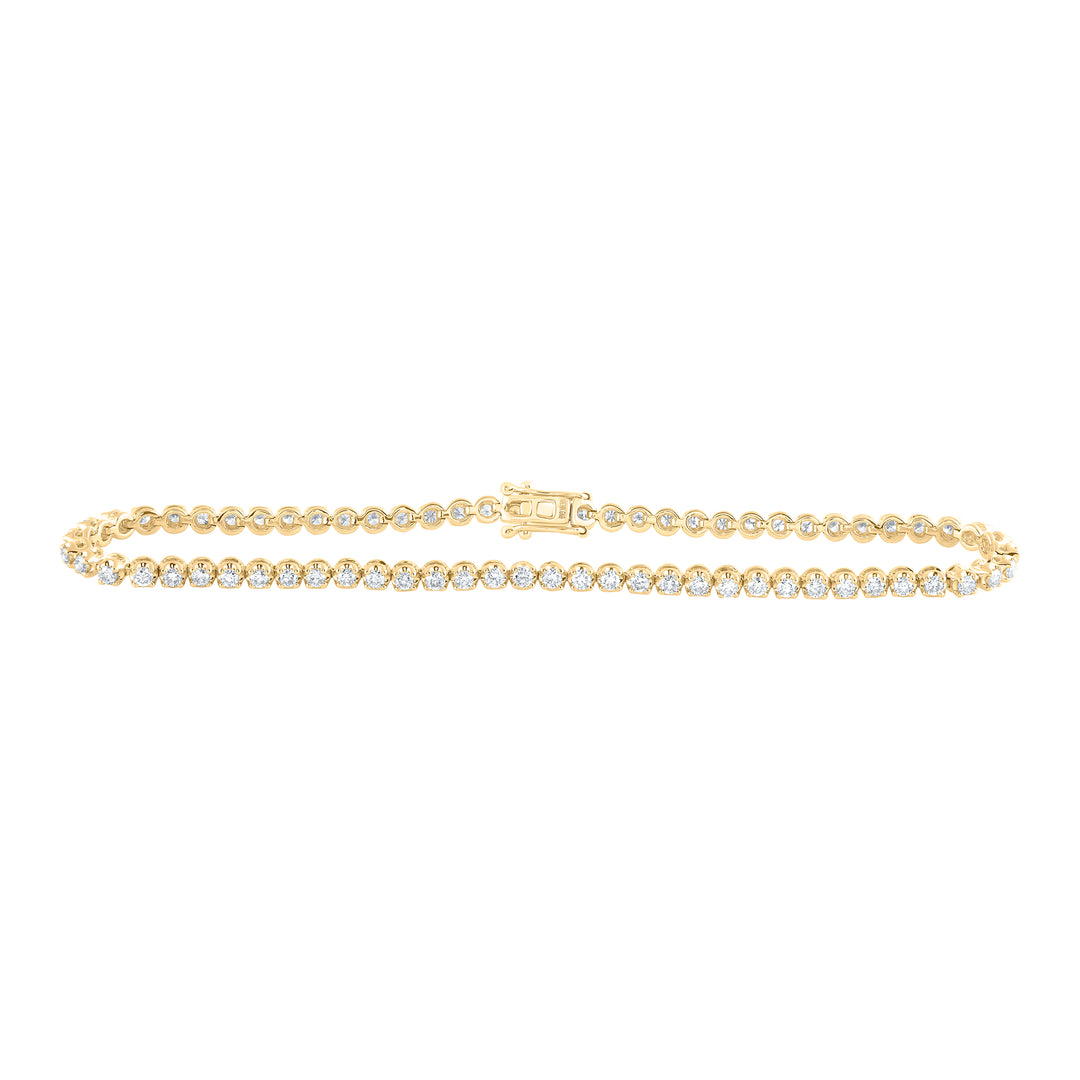 2 1/4CTW-DIA NK TENNIS BRACELET (8-INCH)