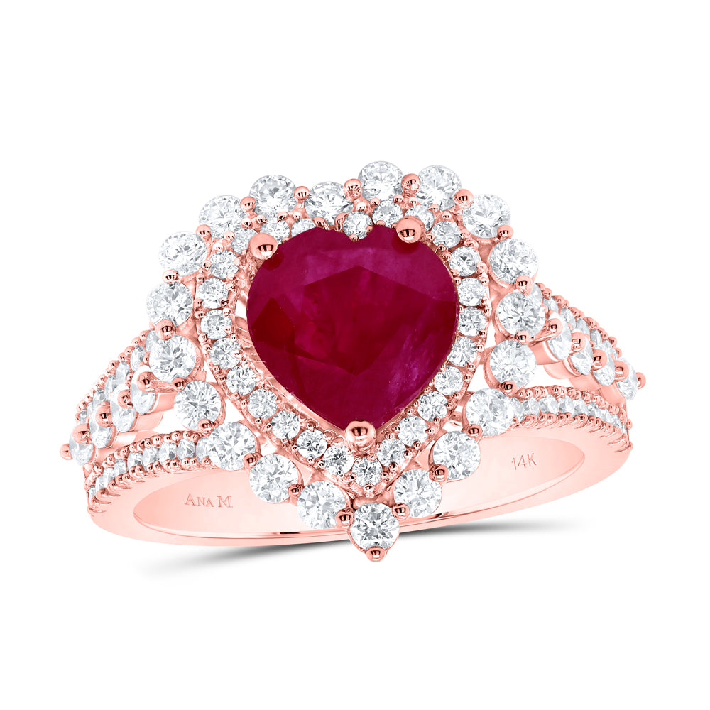 1CTW-DIA ANA M 8.0 x 8.10 MM RU-HEART NAT GEM RING
