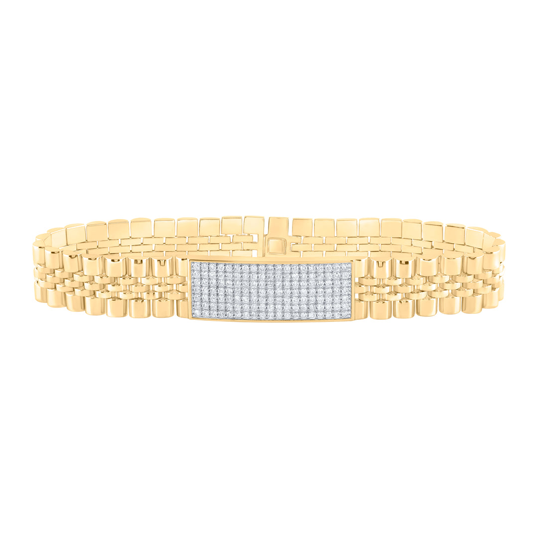 1 7/8 CTW-DIA CN MENS BRACELET (8.5 INCH)