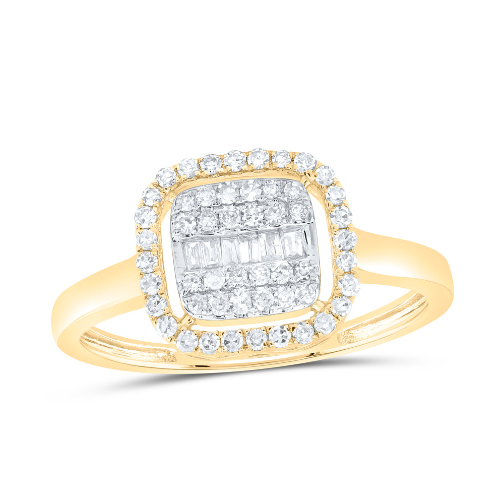 1/3CTW-DIA NK FASHION CUSHION RING