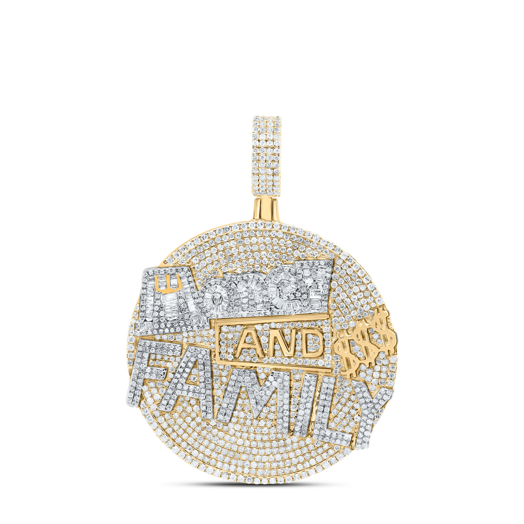 4 5/8CTW-DIA P1 MONEY AND FAMILY MENS CHARM