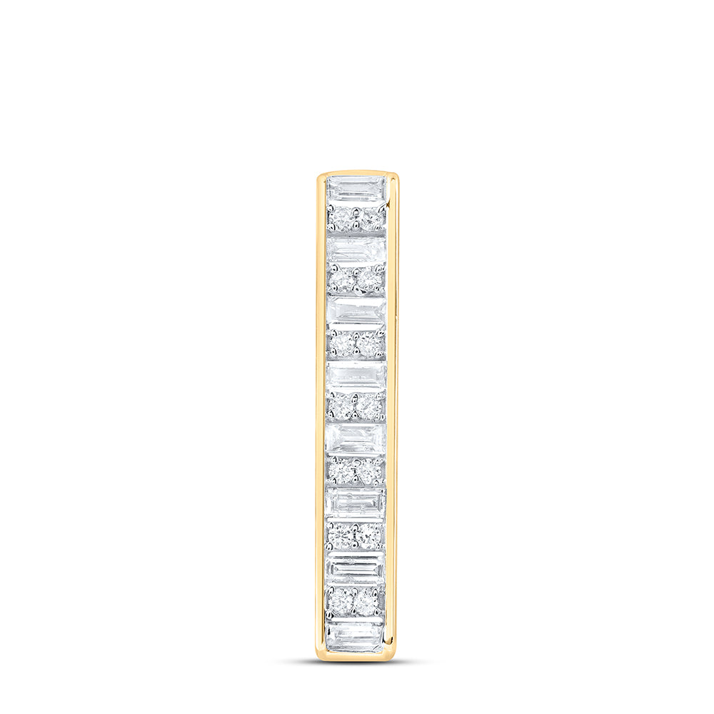 1/4CTW-DIA ANA M FASHION BAGUETTE PENDANT
