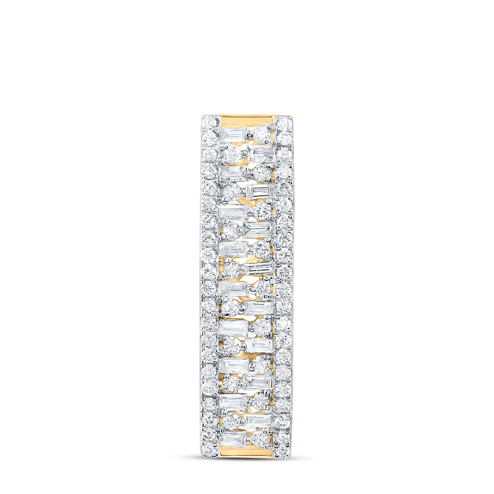 3/8CTW-DIA ANA M FASHION BAGUETTE PENDANT