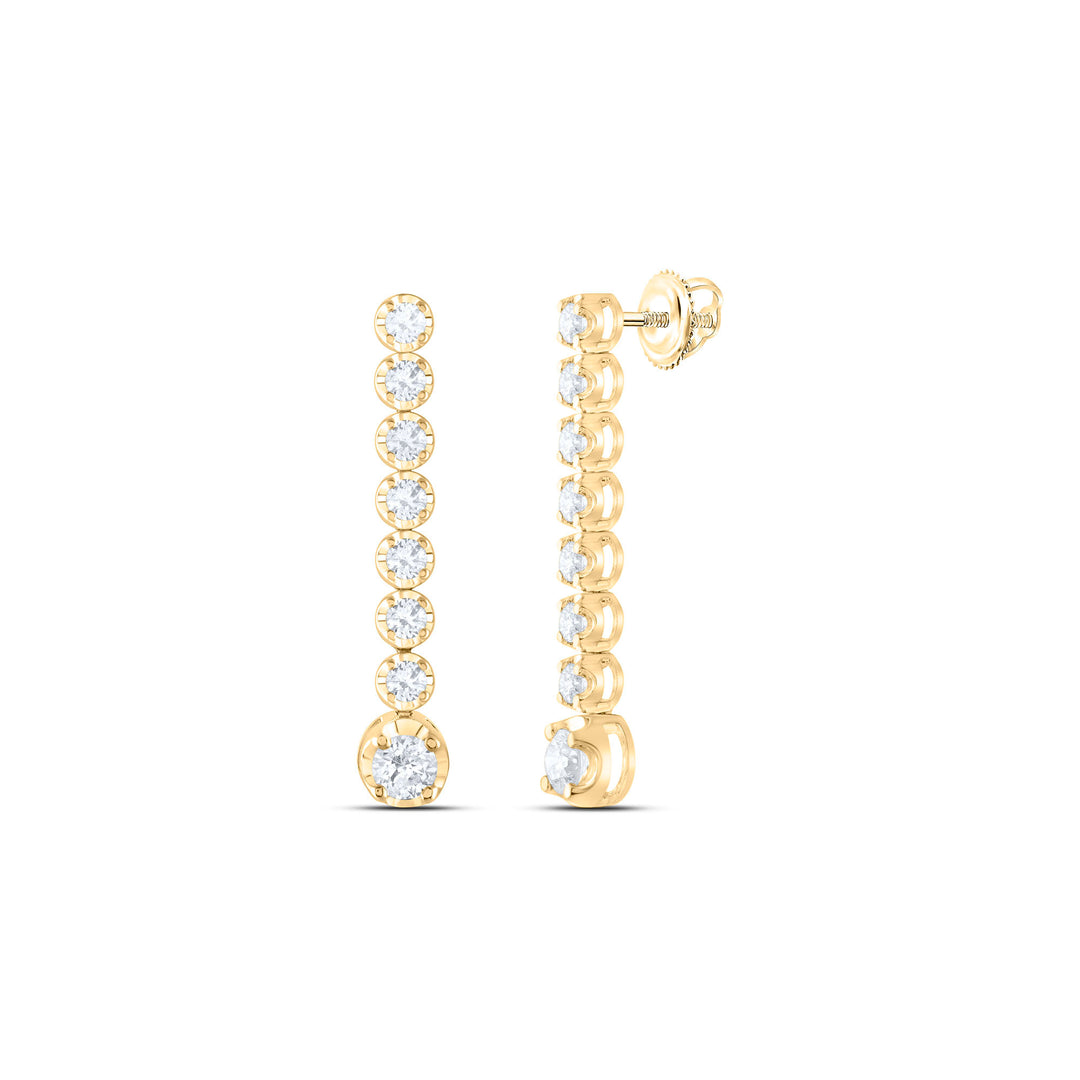 5/8CTW-DIA ANA M TENNIS EARRING
