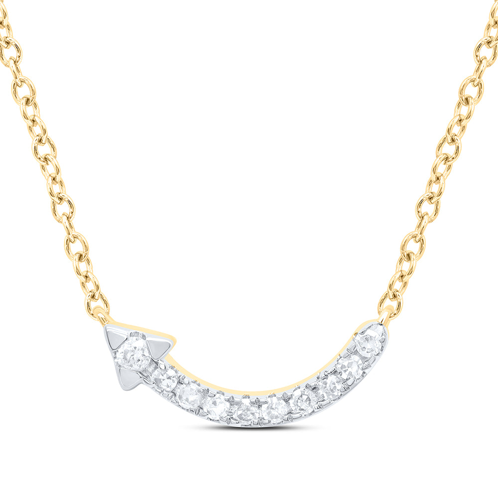 1/12CTW-DIA CN FASHION NECKLACE (18 INCH)