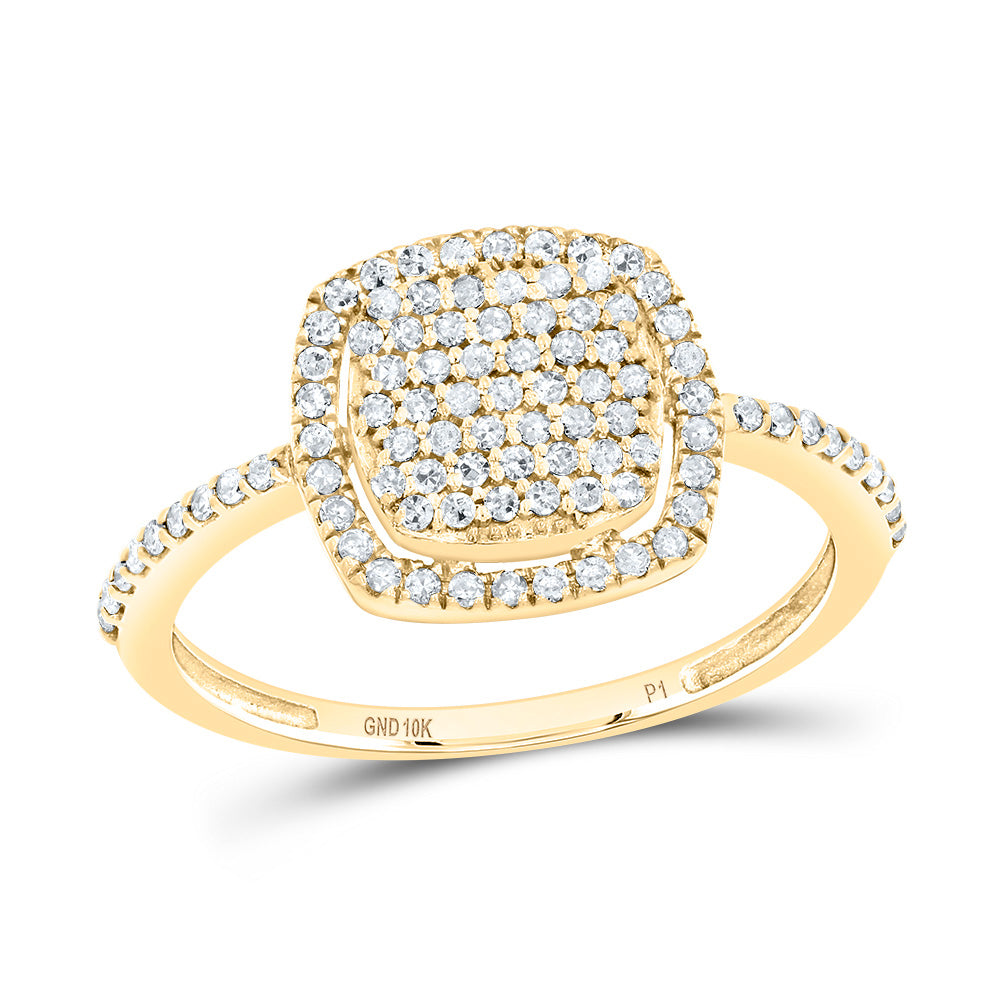 1/3CTW-DIA P1 GIFT CUSHION RING