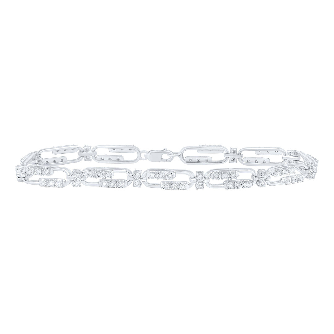 3/8CTW-DIA P3 GIFT BRACELET(7 INCH)