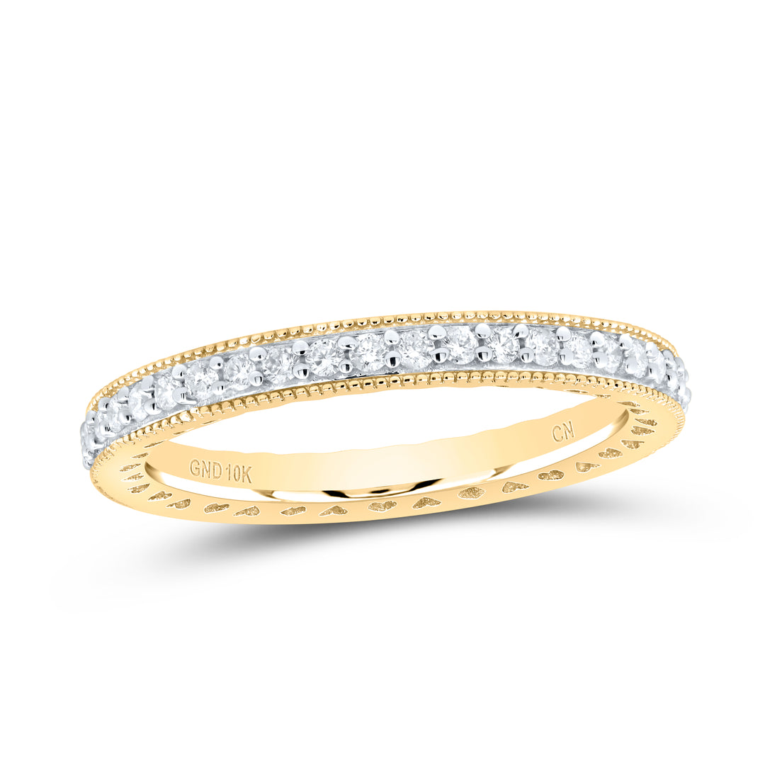 1/2CT-DIA CN LADIES FASHION BAND