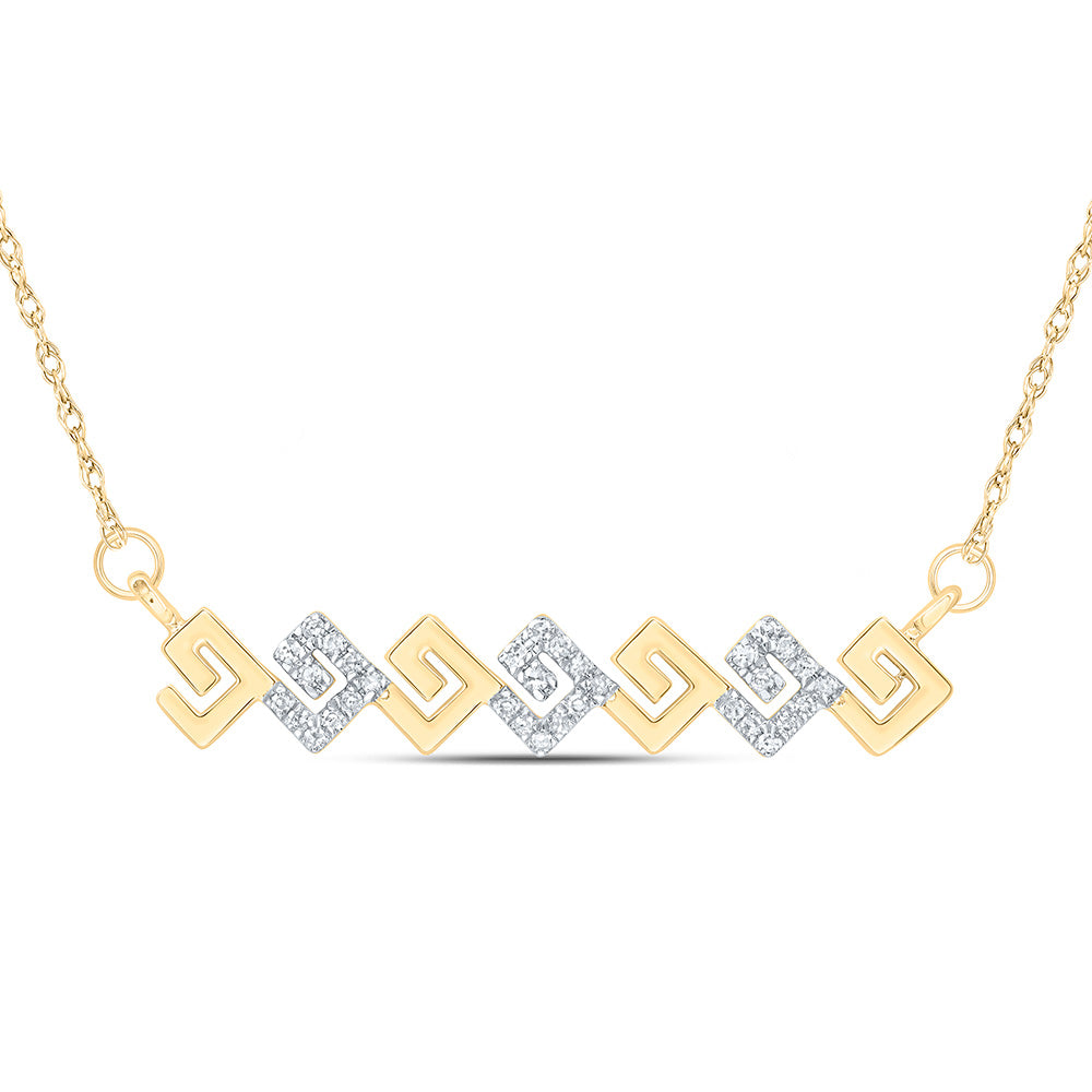 1/10CTW-DIA CN 5.50MM GIFT NECKLACE (18 INCH)