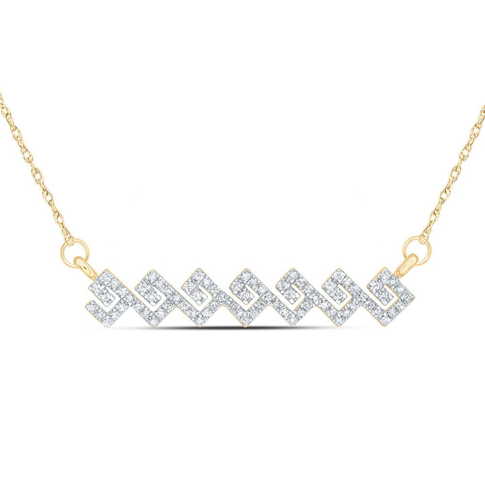 1/4CTW-DIA CN 5.50MM GIFT NECKLACE (18 INCH)