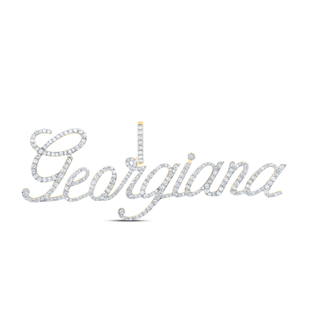 1 1/5CTW-DIA P1 GIFT "Georgiana" PENDANT